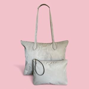 ✨ ✨ Kate Spade Staci Medium Nylon Tote + Matching Pouch | NWOT  ✨
